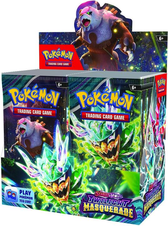 Immagine prodotto Pokémon Twilight Masquerade (Inglese, Pacchetto Booster)