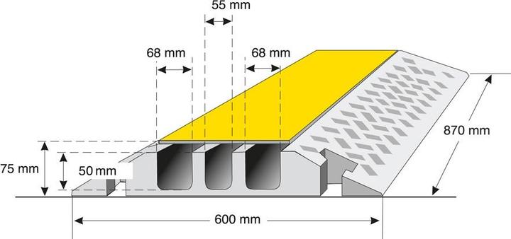 Produktbild Moravia Kabelbrücke, gross (Kabelbrücke, 96 cm)