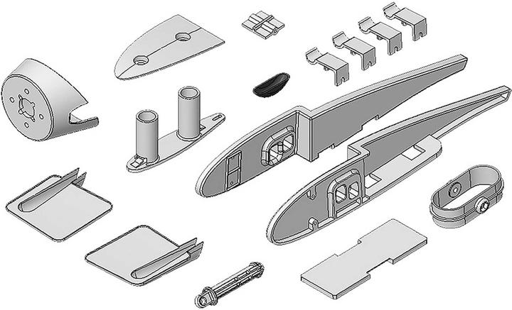 Image du produit Multiplex Petites pièces en plastique SOLIUS