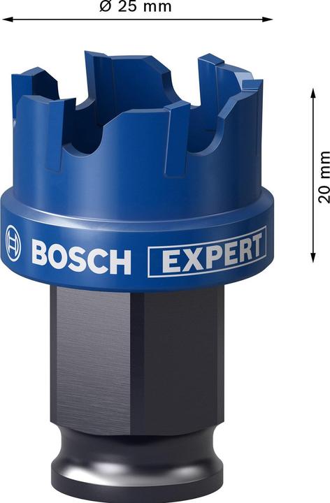 Immagine prodotto Bosch Professional Zubehör Sega a tazza per lamiera EXPERT 27 x 5 mm (27 millimetri)