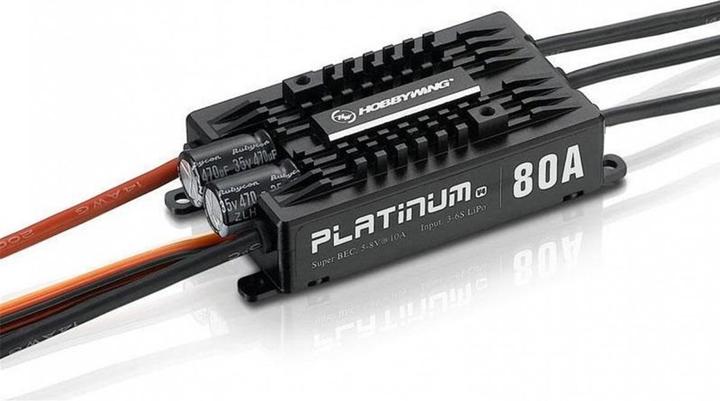 Image du produit Hobbywing Platinum Pro 80A V4 3-6s BEC 7A