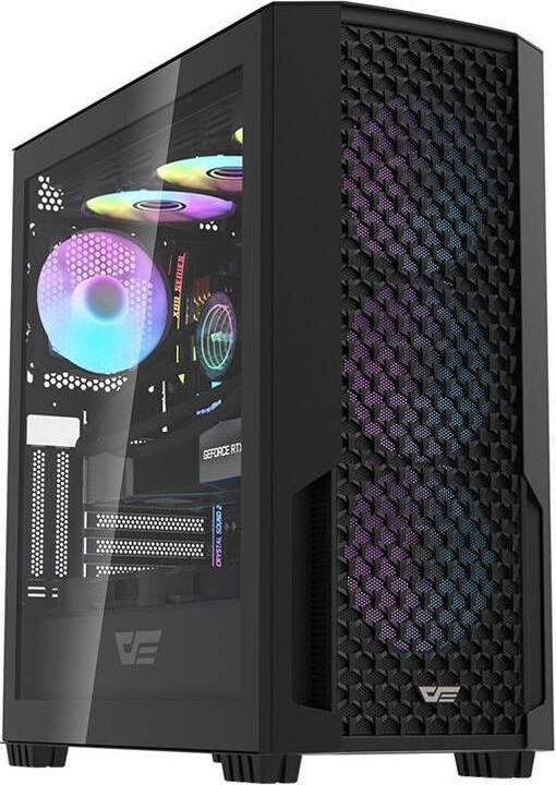 Produktbild Darkflash Tech Computer case DF2100 4 ARGB fans (black) (E-ATX)