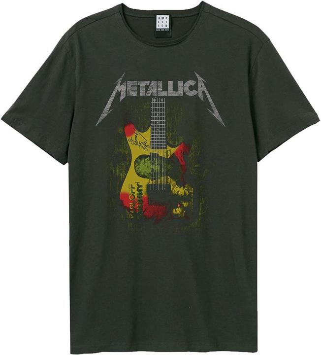Immagine prodotto Amplified Maglietta Unisex Adulto Frankenstein Guitar Metallica (M)
