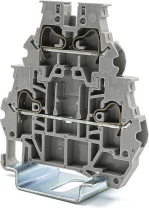 Produktbild Rs Pro Reihenklemme Doppelstock Grau, 4mm², 1 kV /