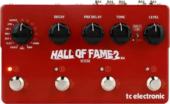 Image du produit TC Electronic Hall of Fame 2 X4 Reverb - Effet guitare (Guitare)