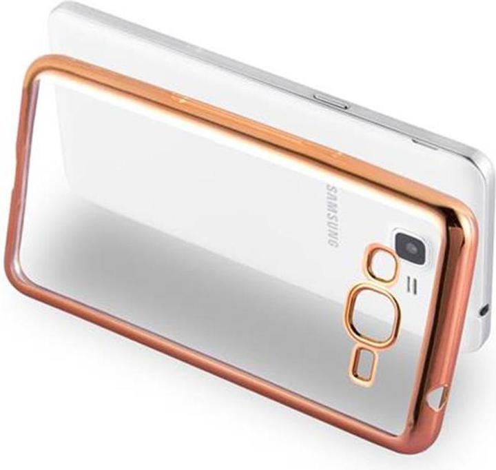 Produktbild Cadorabo TPU Cover Ultra Slim Chrome (Samsung Galaxy Grand Prime)