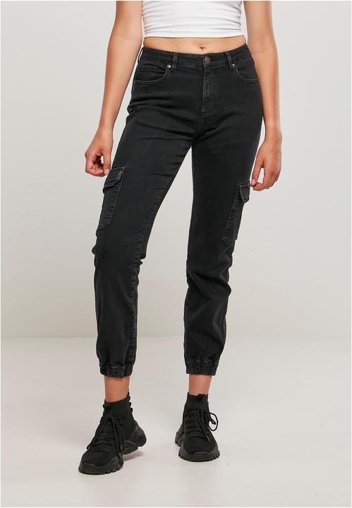 Produktbild Urban Classics Ladies Organic Stretch Denim Cargo Pants (28)