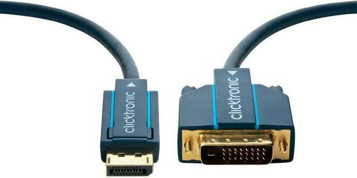 Actual product image clicktronic DisplayPort — DVI (3 m, DVI, DisplayPort)