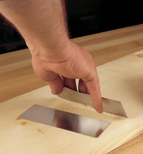 Image du produit Bahco Lame d'étirage avec protection des bords en plastique, 150 mm × 0,8 mm (Lame de rechange)