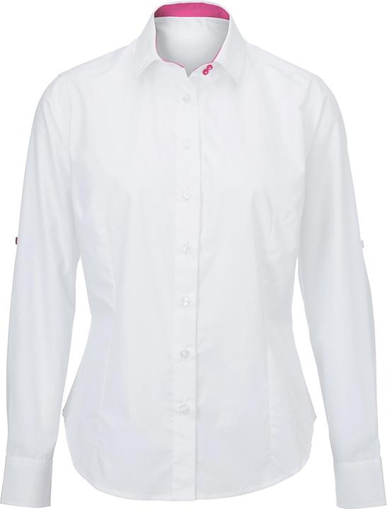 Alexandra Roll Ärmel Hospitality Work Bluse (XS)