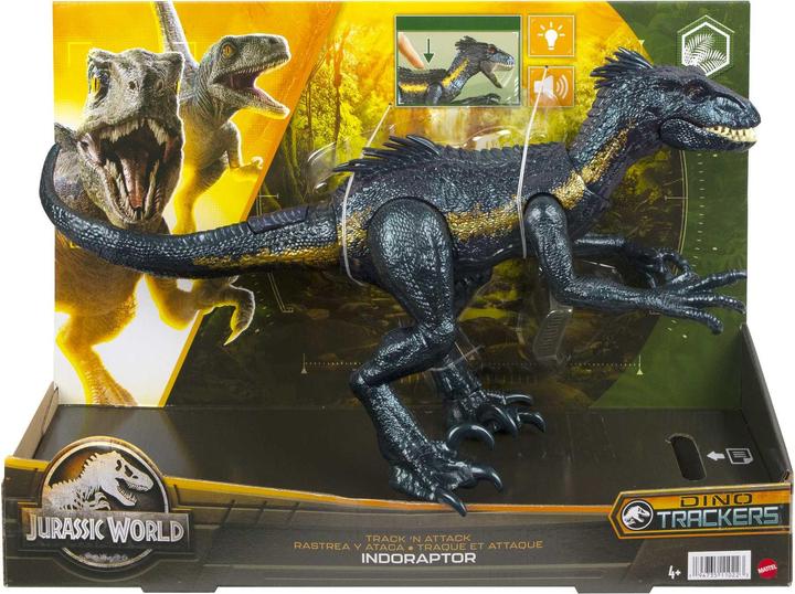 Actual product image Jurassic World Track 'N Attack Indoraptor SIOC