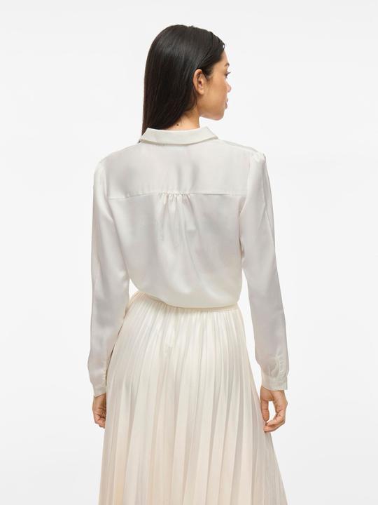 Actual product image Vila Long Sleeve Satin Top (40)