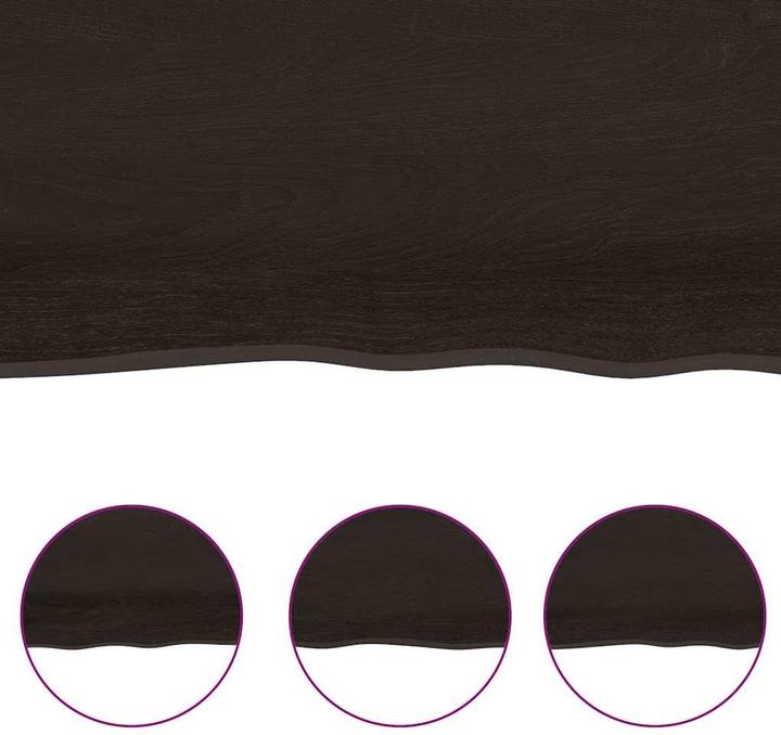 Actual product image VidaXL Oak Nature (120 x 40 x 6 cm)