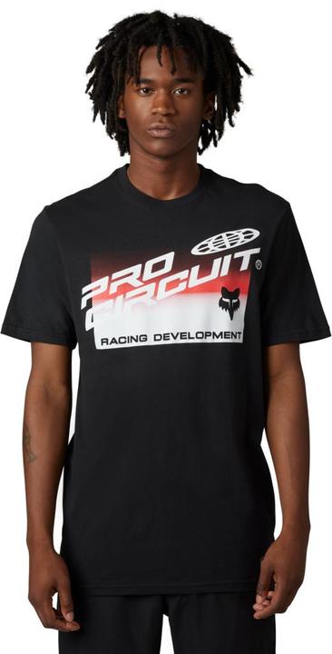 Fox Tee 23 Foyl PC Ss Prem Blk S (S)