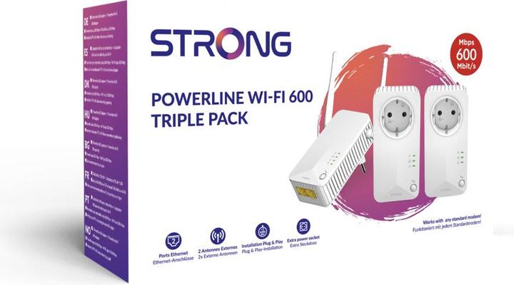 Produktbild Strong Powerline Wi-Fi 600 Triple-Pack (600 Mbit/s)