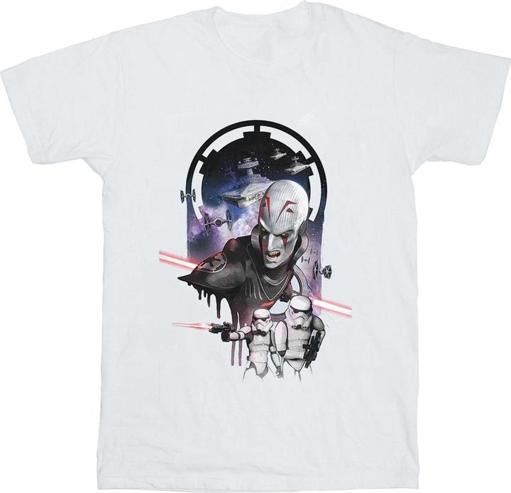 Actual product image Star Wars Mens Rebels The Grand Inquisitor T-Shirt (3XL)