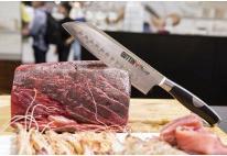 Actual product image Quttin 20cm chef knife with moare alveoli
