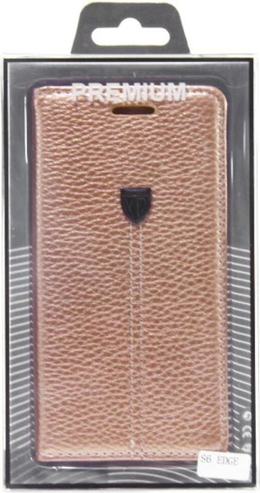 Immagine prodotto NoName Custodia a libro Fashion per Galaxy S6 Edge - oro 4250710563937 (Samsung Galaxy S6 Edge)