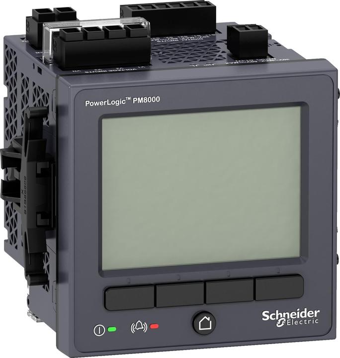 Schneider Electric SE METSEPM8210 Analyseur de réseau PM8000 pour montage en façade avec écran intégré