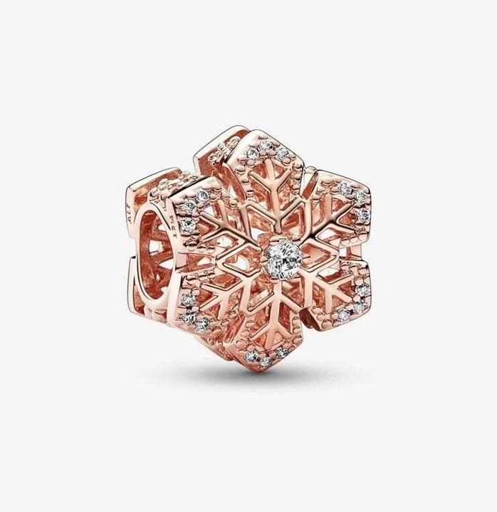 Produktbild Pandora Schneeflocke (Metall, Mit Stein(en))