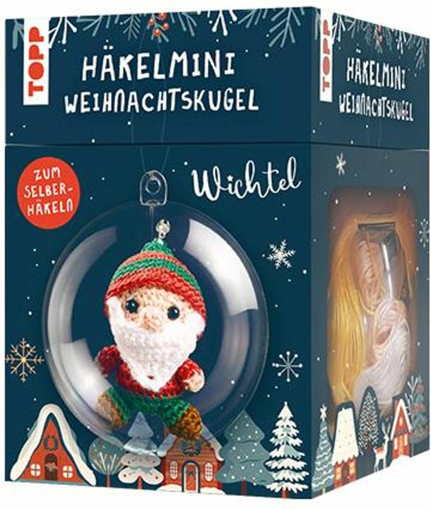 Actual product image Topp Konrad:Häkelmini-Weihnachtskugel Häkels