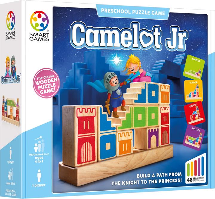 Productafbeelding Smart Games Camelot Jr. (Duits, Frans, Italiaans, Engels)
