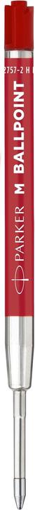 Actual product image Parker Pen Ballpoint refill QUINKflow Basic 2er M (Refill, Red, 0.70 mm)