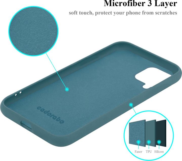 Immagine prodotto Cadorabo Custodia in silicone liquido TPU (Samsung Galaxy M22, Samsung Galaxy A22, Samsung Galaxy A32)