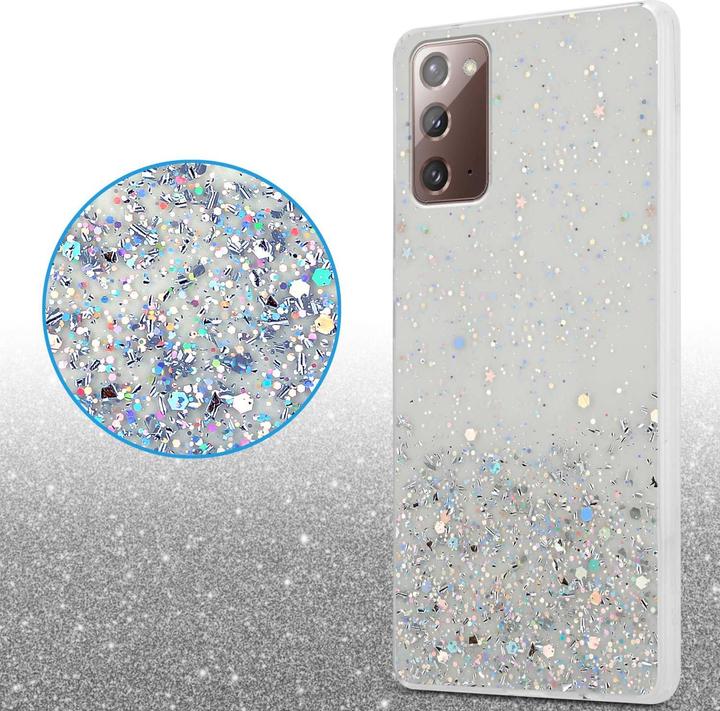 Immagine prodotto Cadorabo Cover in TPU con glitter per Samsung Galaxy NOTE 20 (Samsung Galaxy Note 20)