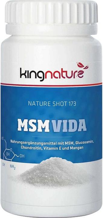 Produktbild Kingnature MSM Vida Kapsel 860 mg (60 Stück, Kapseln, 90 g)