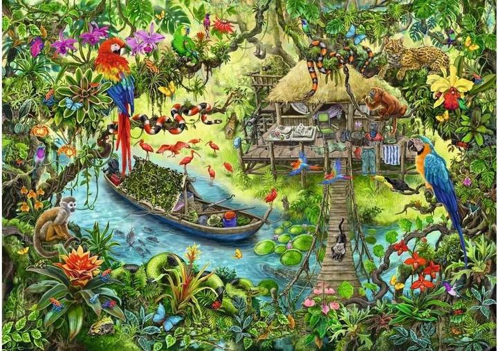 Produktbild Ravensburger Escape Room Kinder- Dschungel (368 Teile)