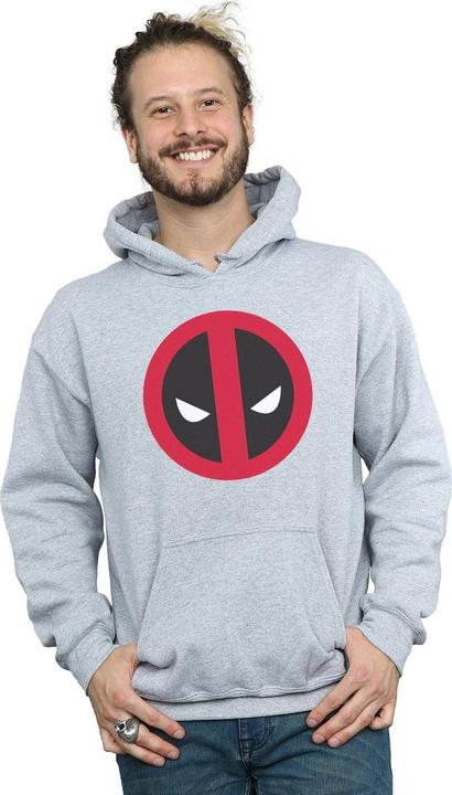 Actual product image Mens Deadpool Large Clean Logo Hoodie (XL)