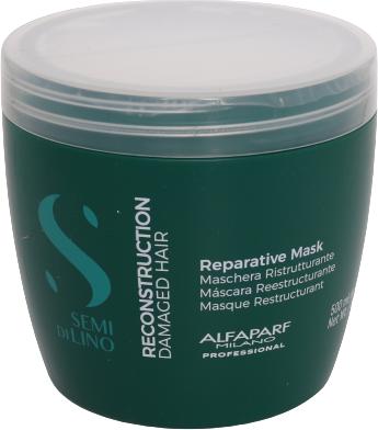 Produktbild Alfaparf Milano Semi Di Lino Rekonstruktion Reparative Maske 500ml (500 ml)