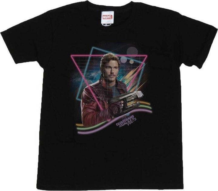 Guardians Of The Galaxy Neon Star Lord TShirt Jungen