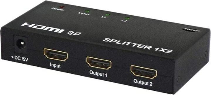 Actual product image Savio CL-42 video splitter HDMI 2x HDMI