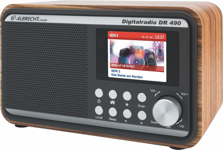 Produktbild Albrecht DR 490 (DAB+, UKW, Internetradio, WLAN)