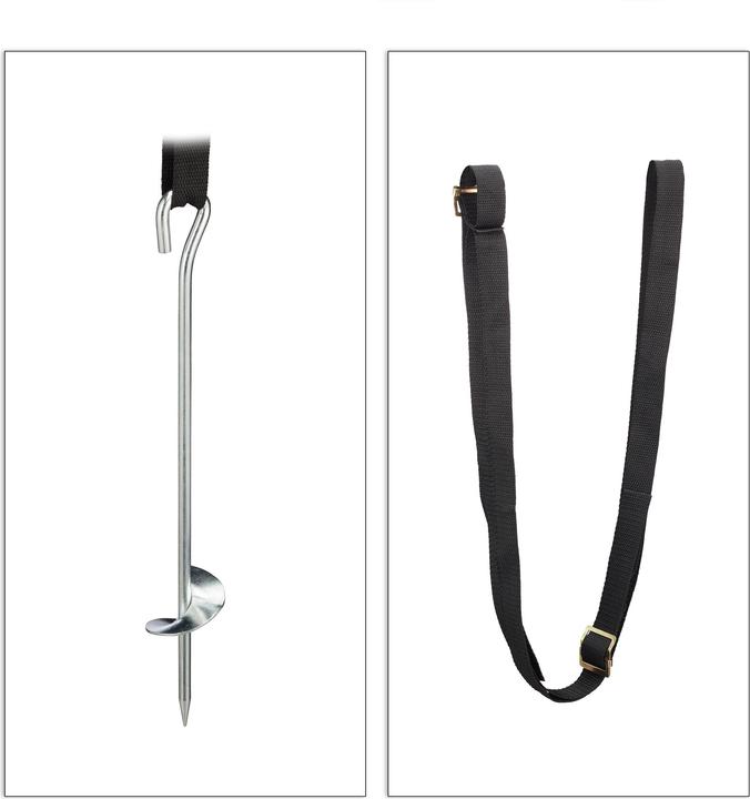 Actual product image Relaxdays Trampoline Ground Anchor
