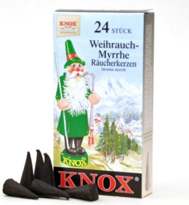 Immagine prodotto Knox Coni d'incenso - Incenso/Mirra, 24 pezzi