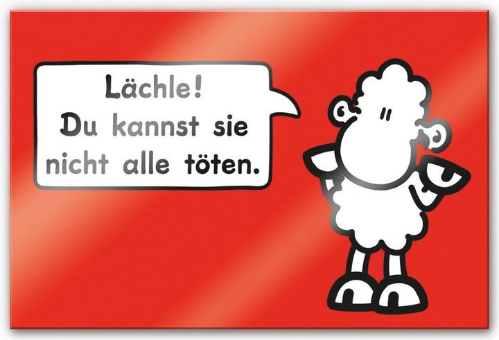 Produktbild Sheepworld Worthelden Lächle (100 x 70 cm)
