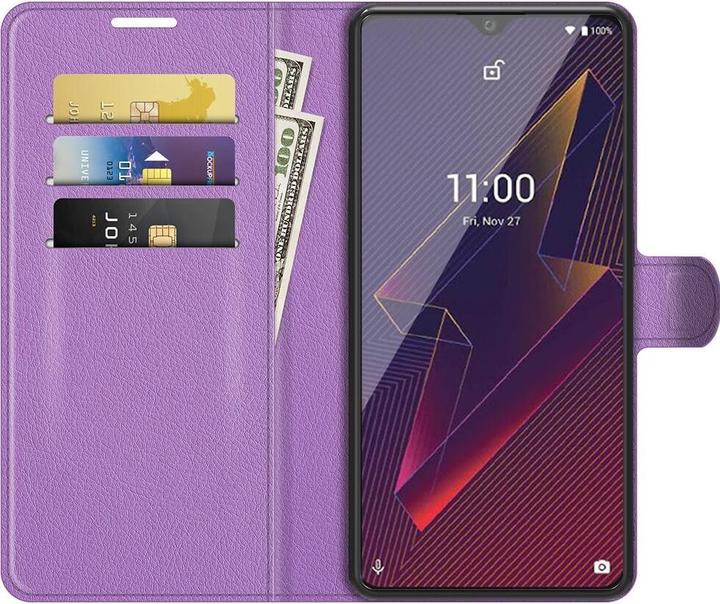 Actual product image Cover-Discount Wiko Power U20 - Leather case cover (Wiko Power U20)