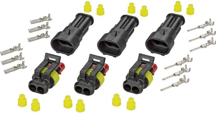 TE Connectivity AMP-SUPERSEAL-Steckverbinder Set