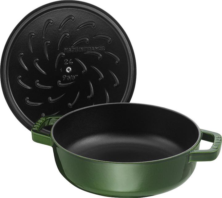 Produktbild Staub Bräter mit Chistera Drop-Structure (28 cm, Bräter + Schmortopf, Gusseisen)