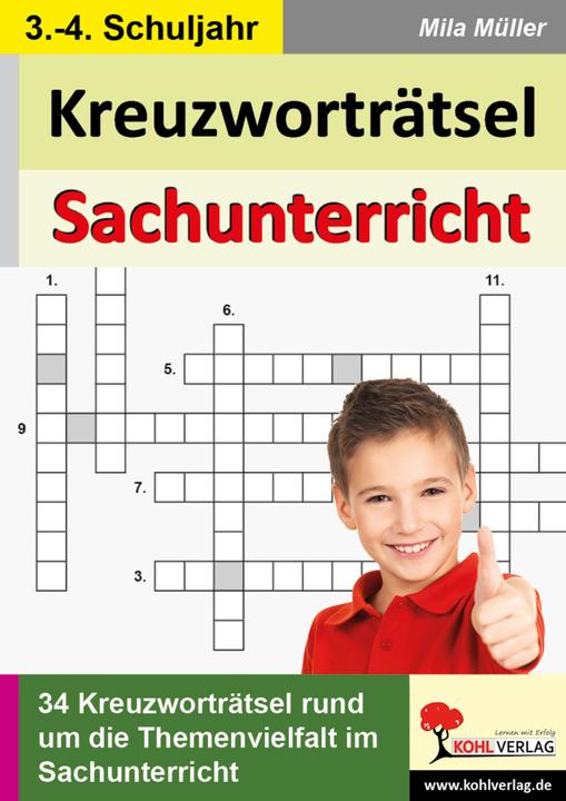 Immagine prodotto Kreuzworträtsel Sachuntericht (Tedesco, Mila Müller, 2019)
