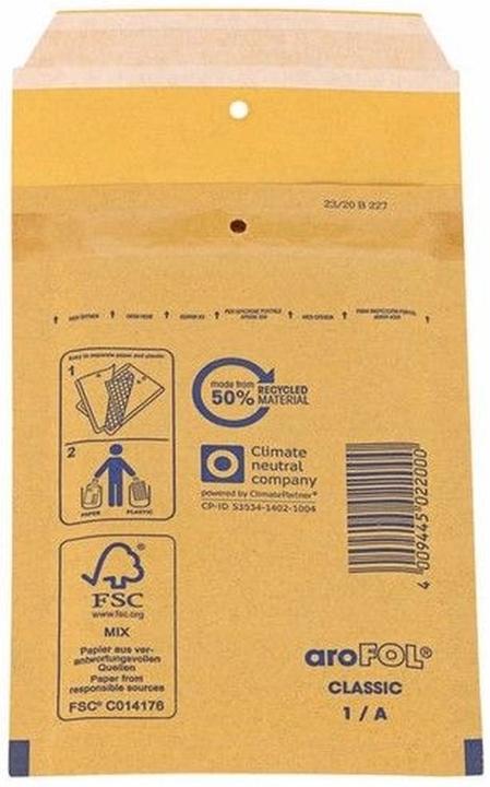 Productafbeelding Arofol CLASSIC formaat 1 bubbel envelop (200 x)