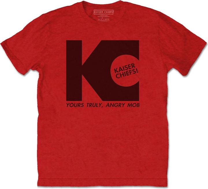 Actual product image Kaiser Chiefs Unisex Adult Yours Truly Cotton T-Shirt (L)