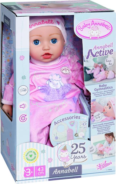 Actual product image Zapf Creation Baby Annabell Interactive