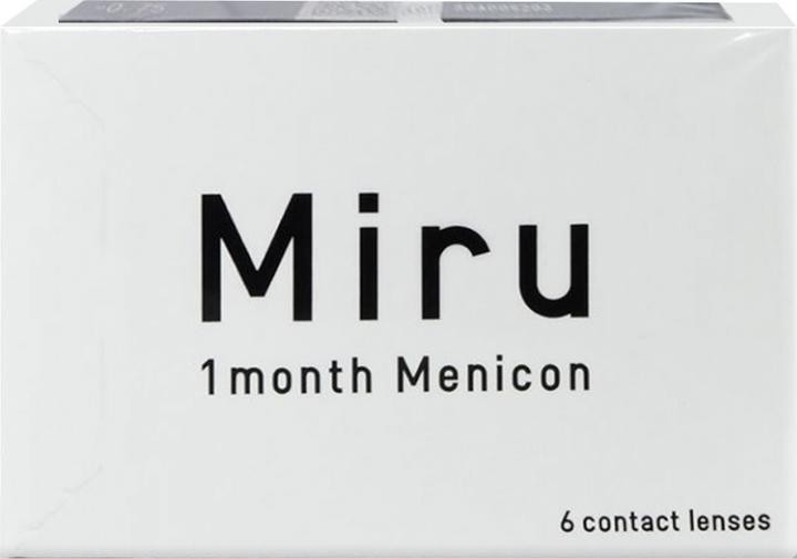 Produktbild Discountlens Miru 1Month Menicon - 6 (6 Stück, Monatslinse, Sphärisch)