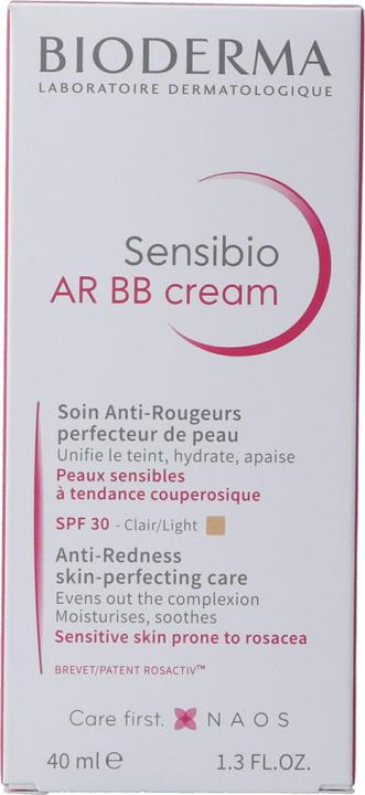 Image du produit Bioderma Sensibio AR BB Cream soin anti-rougeurs Tb 40 ml (Beige)
