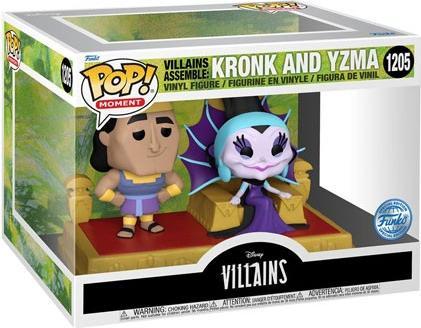 Actual product image Funko POP! Moment Disney Villains Kronk and Yzma (1205) EXM