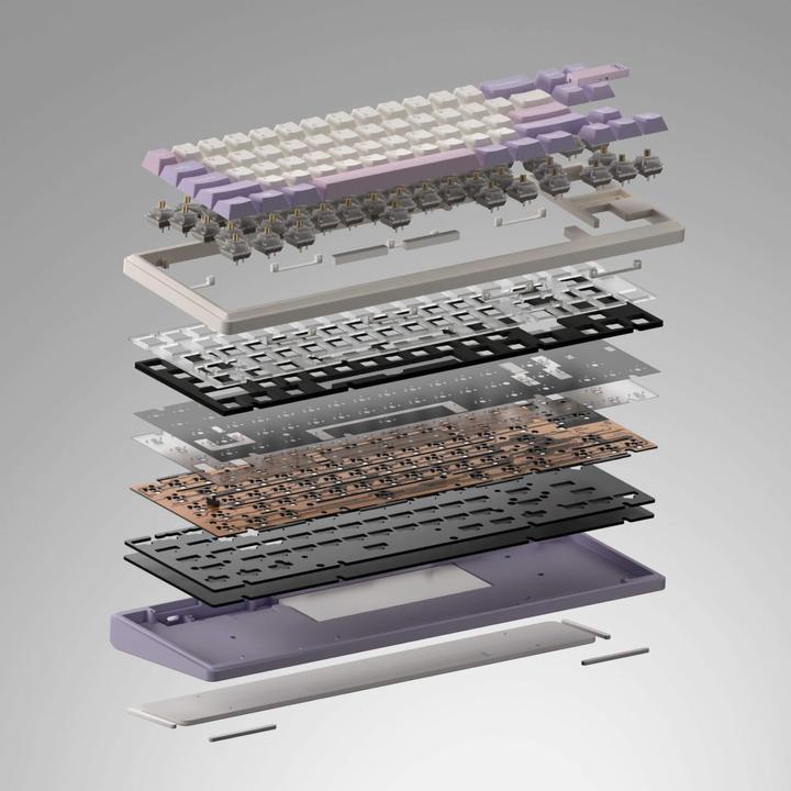 Actual product image Varmilo Sword 68 (US, Cable, Wireless)
